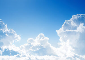 【無料素材】空と雲のシンプルな背景03