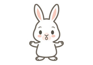 ビックリ_サムネ_ウサギポース