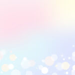 ふんわりキラキラ背景・オーロラ（虹色）2