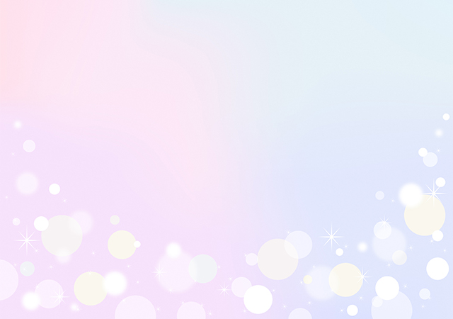 ふんわりキラキラ背景・オーロラ（虹色）3
