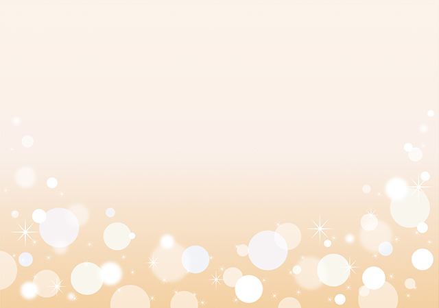 ふんわりキラキラ背景・ゴールド