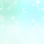 シャボン玉の背景・ミントブルー系