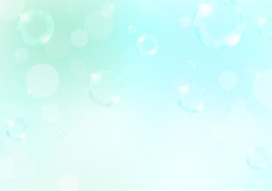 シャボン玉の背景・ミントブルー系